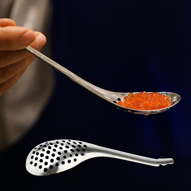 Kitchen Gadgets That Are Useful - Cuchara de Caviar de 56 agujeros,