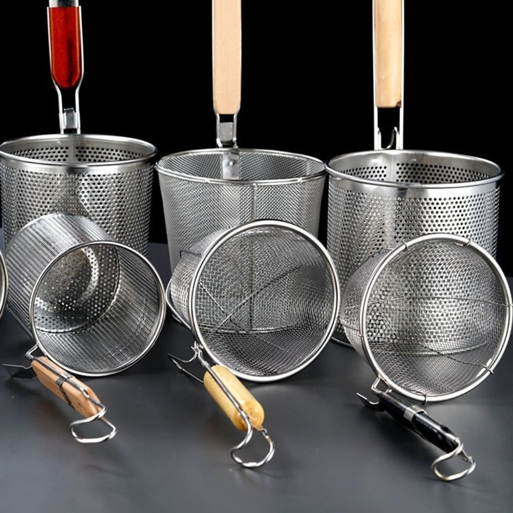 Kitchen Gadgets Pasta - Embudo de Acero Inoxidable Engrosado y
