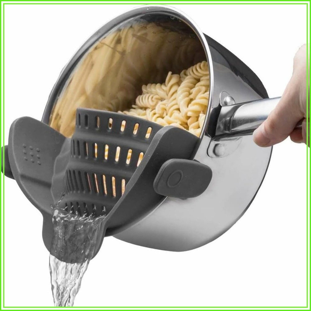 Kitchen Gadgets Images - Colador de Pasta de Silicona con
