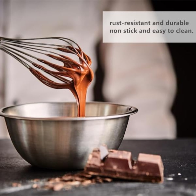 1 batidor manual de acero inox - Quirky Kitchen Gadgets reseña y precio