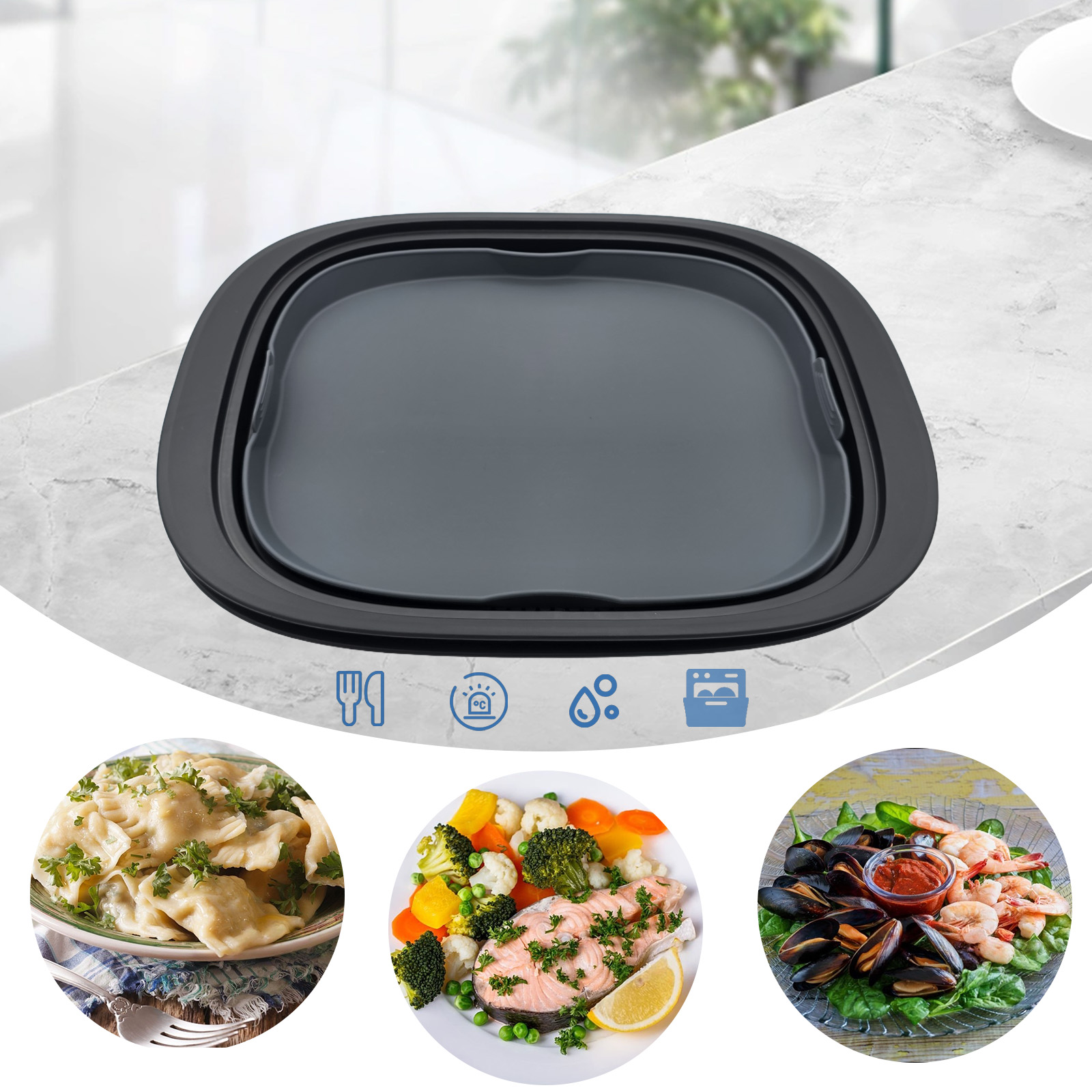 Bandeja de Silicona para Cocin - Kitchen Gadgets Thermomix reseña y precio
