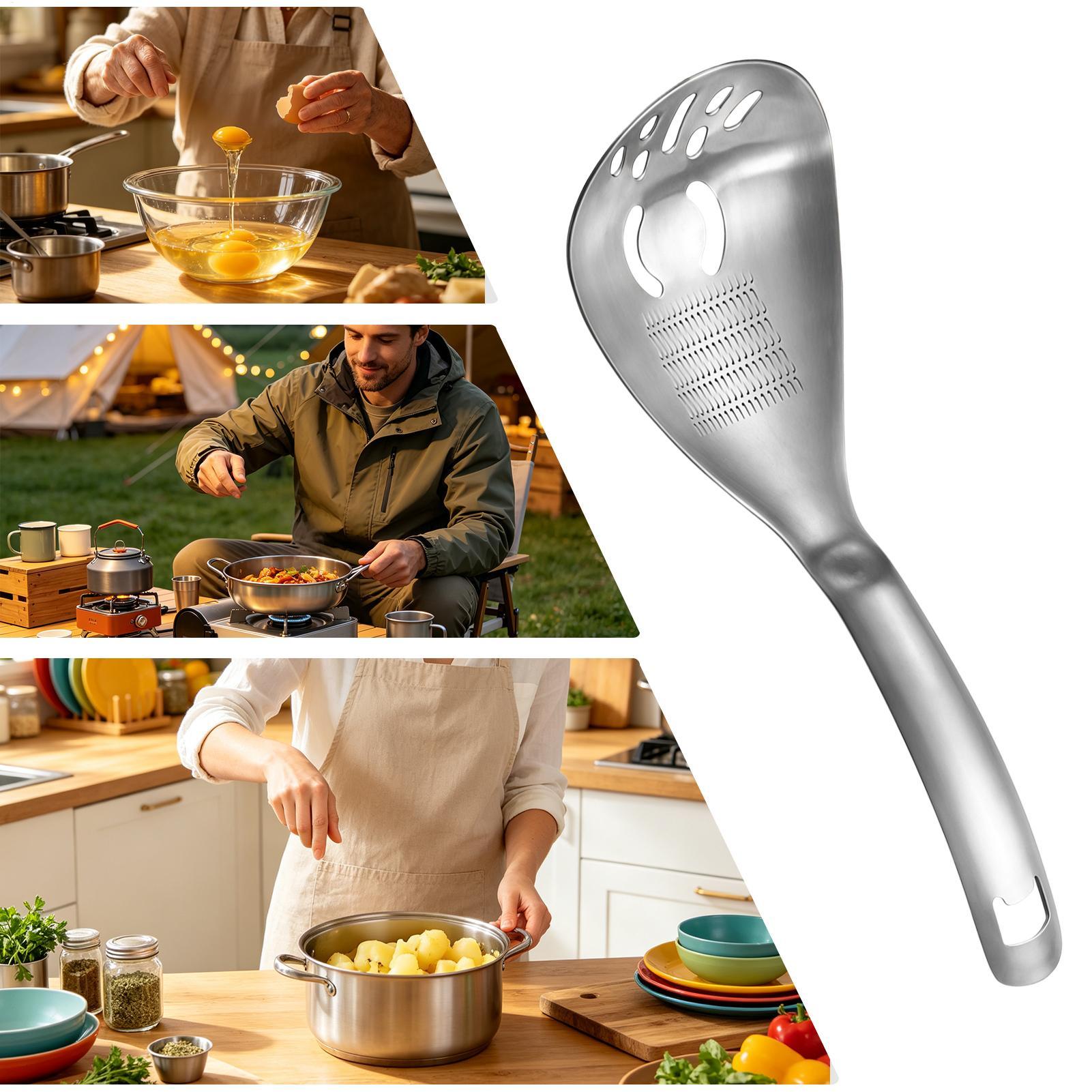 Cuchara de cocina de metal de  - Kitchen Gadgets Pasta reseña y precio