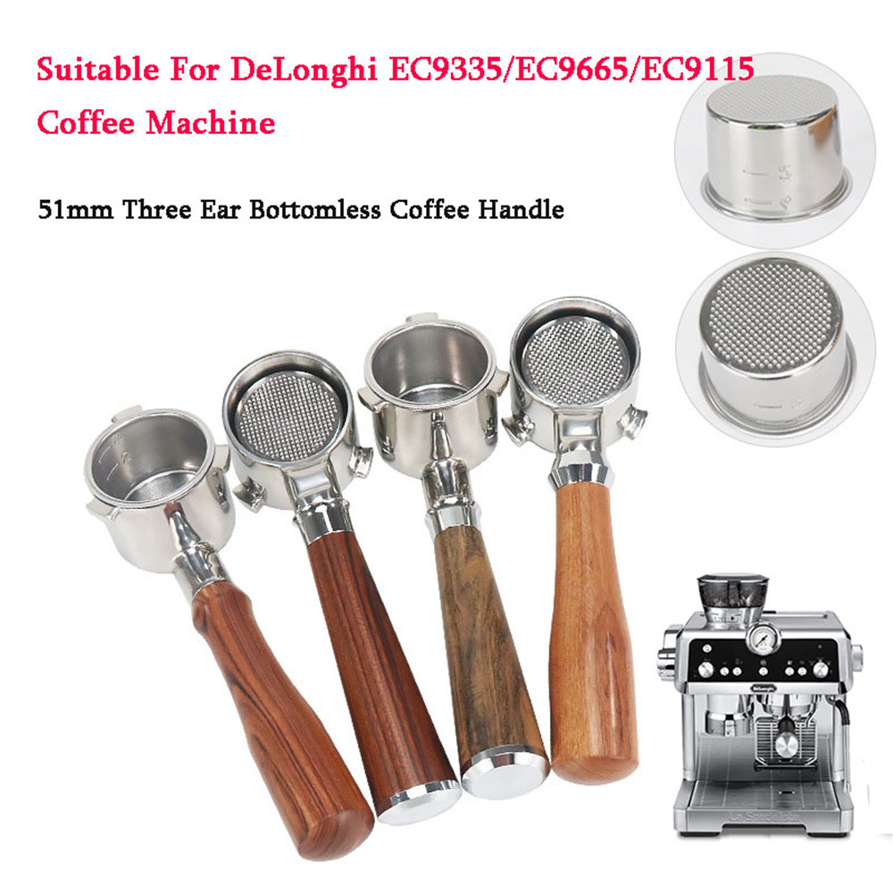 Portafiltro sin fondo de 51mm  - Delonghi Espresso Magnifica reseña y precio